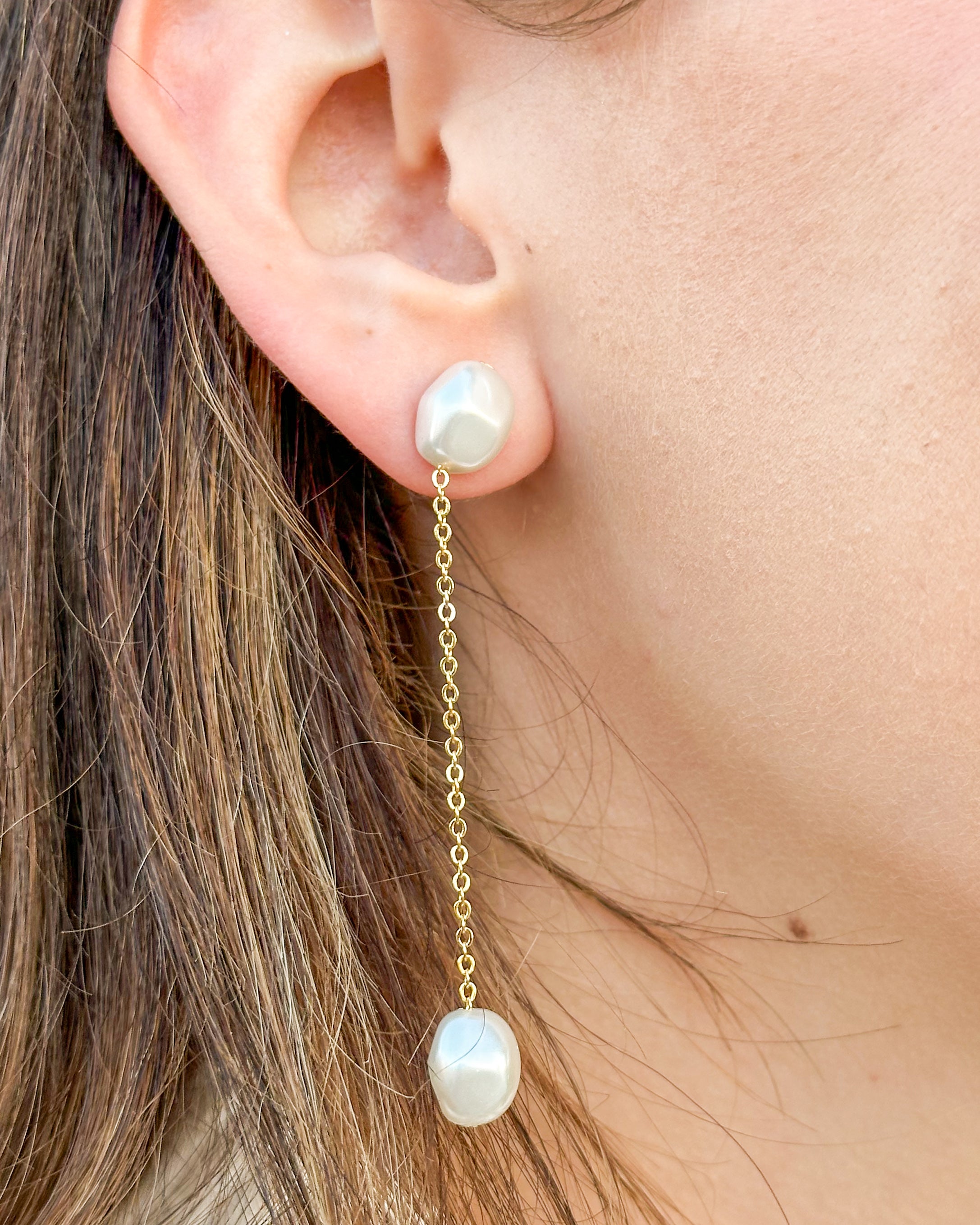 Mackenzie Pearl Earrings