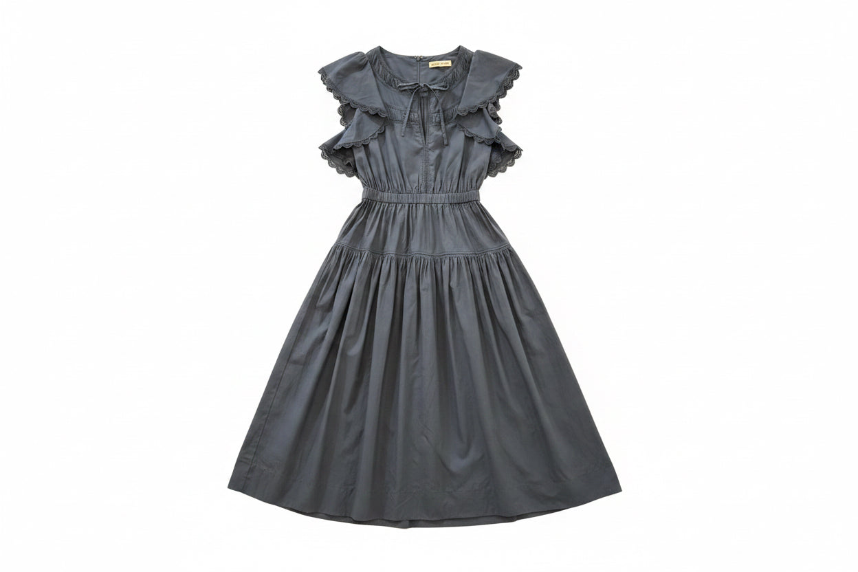 maya lace dress Maya Midnight Lace Detail Dress – Prippie