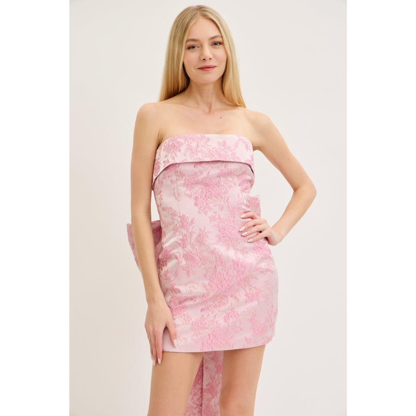 ashley mini dress Ashley Bow Mini Dress