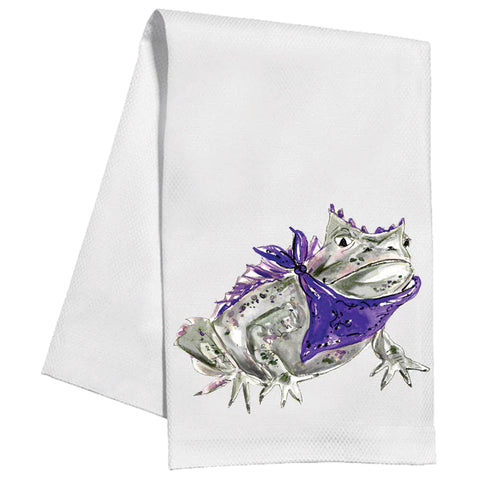 Horned Frog Kitchen Towel