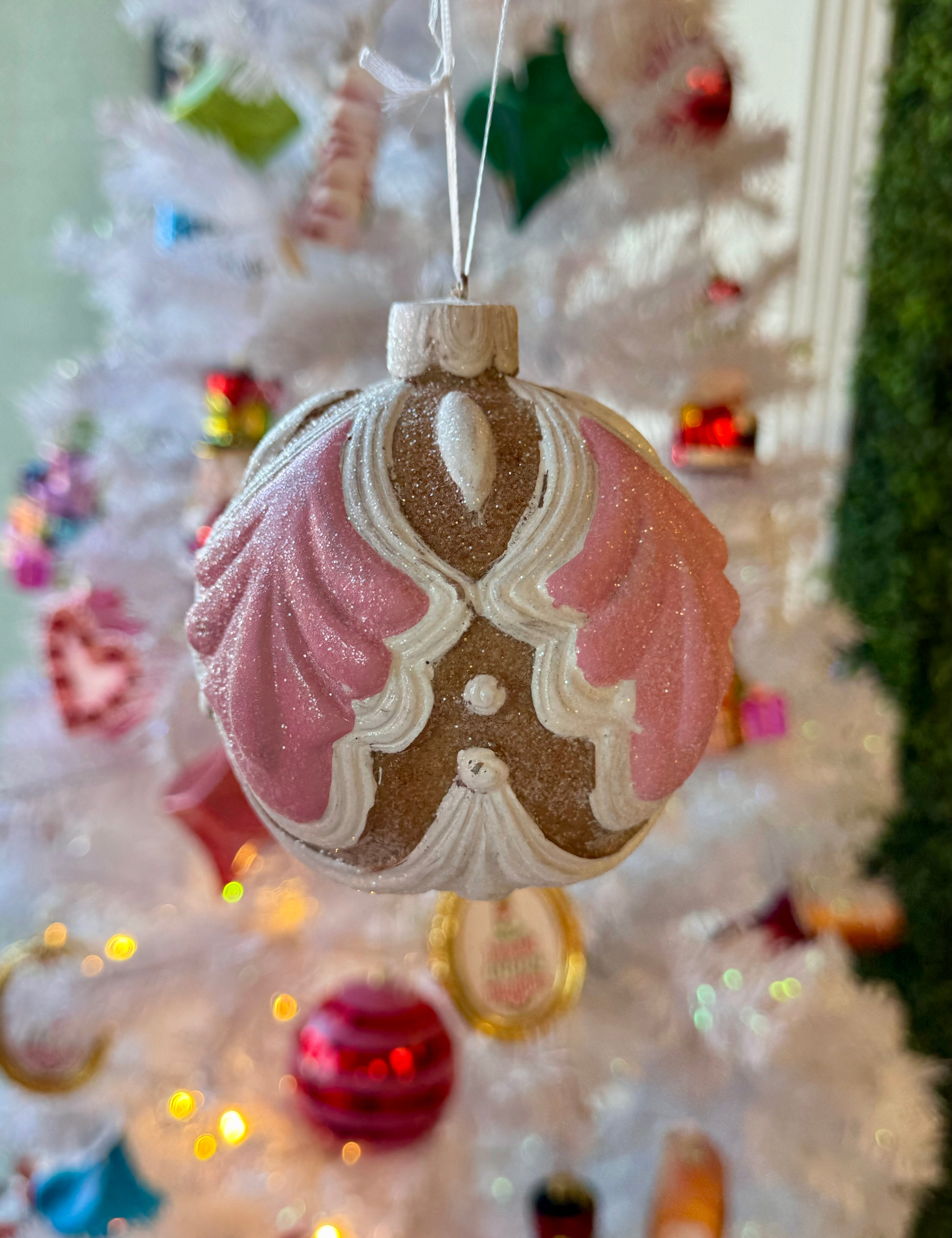 Elegant Sweet Gingerbread Ornament