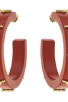 Texas Longhorns Logo Hoop Earrings