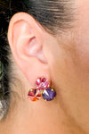 Reya Berries Crystal Earrings