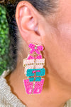 Dreaming of Pink Gifts Earring