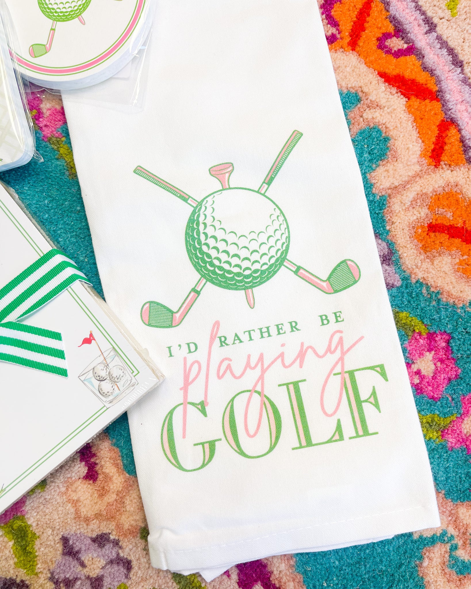 I'd Rather Be Playing Golf Towel