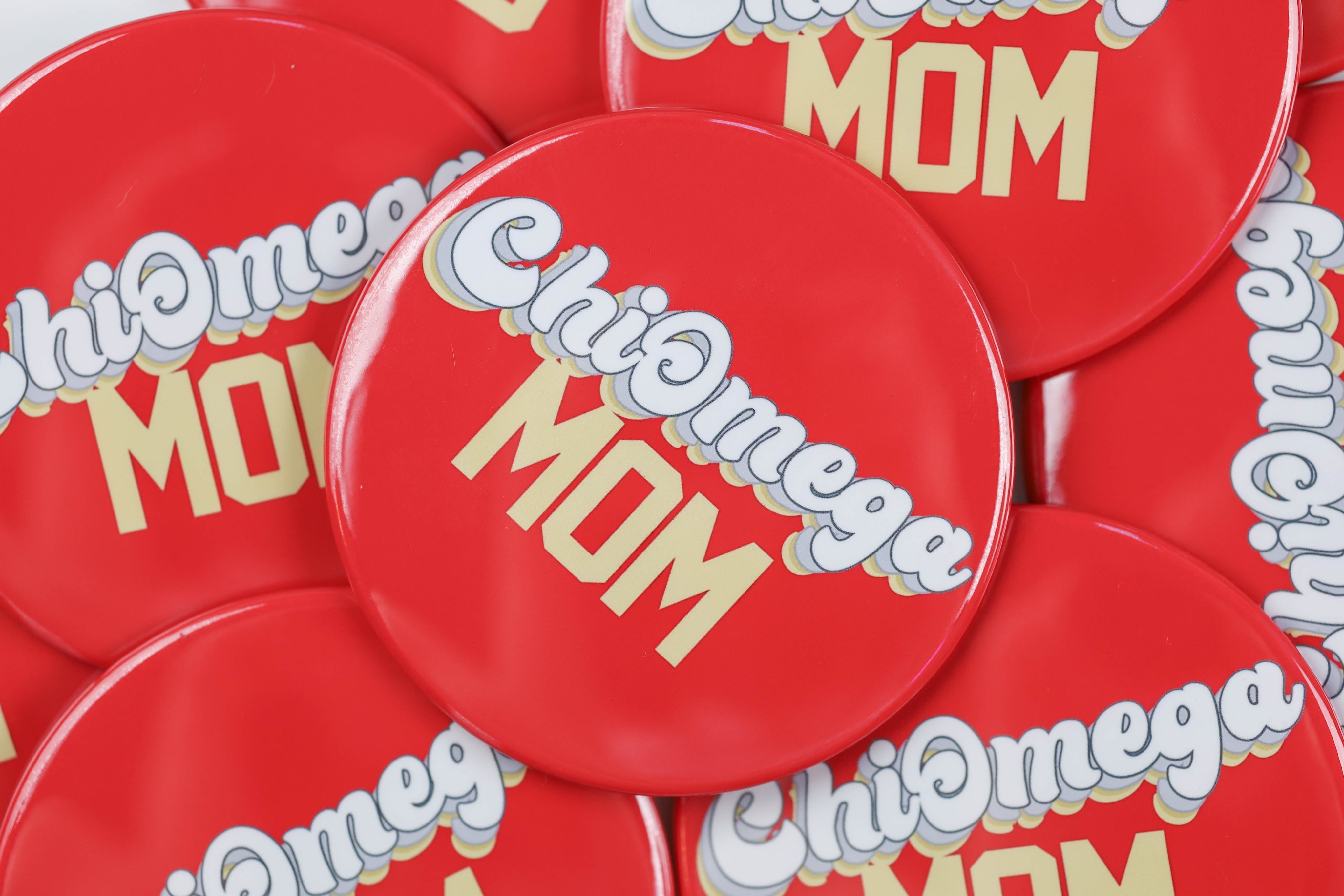 Sorority Mom Button