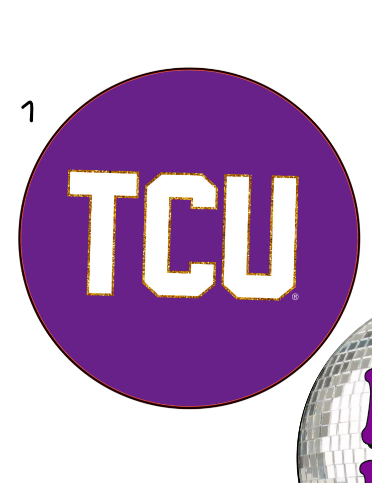 Gameday Button | TCU