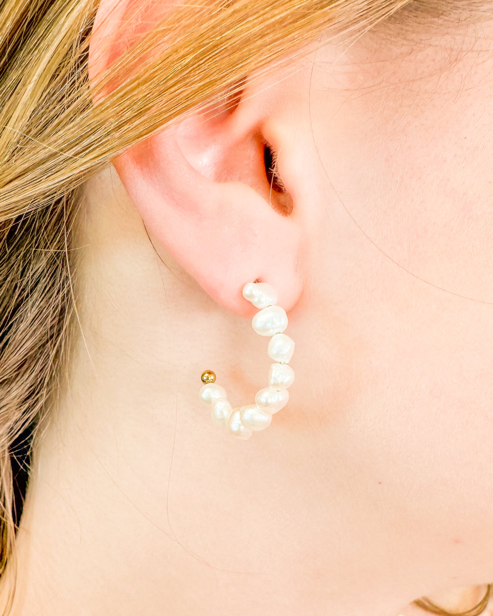 Bridget Pearl Earrings