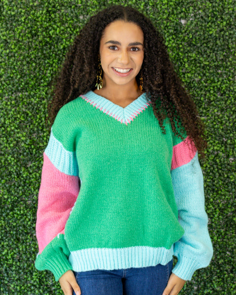 Charleston Sweater | Green