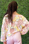 Pastel Petals Crochet Top