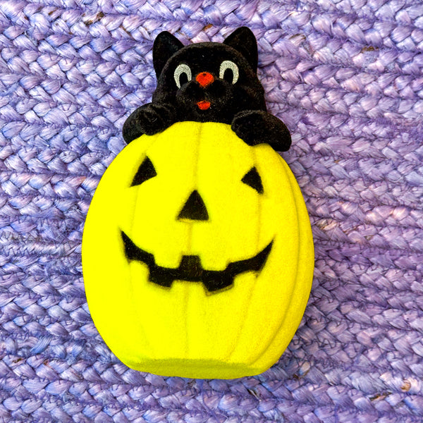 Boo Kitty In Pumpkin