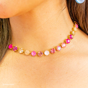 Oaklane Necklace | Pink Multi