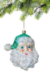 Cheerful Santa Ornament