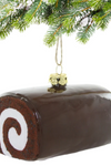 Chocolate Swiss Roll Ornament