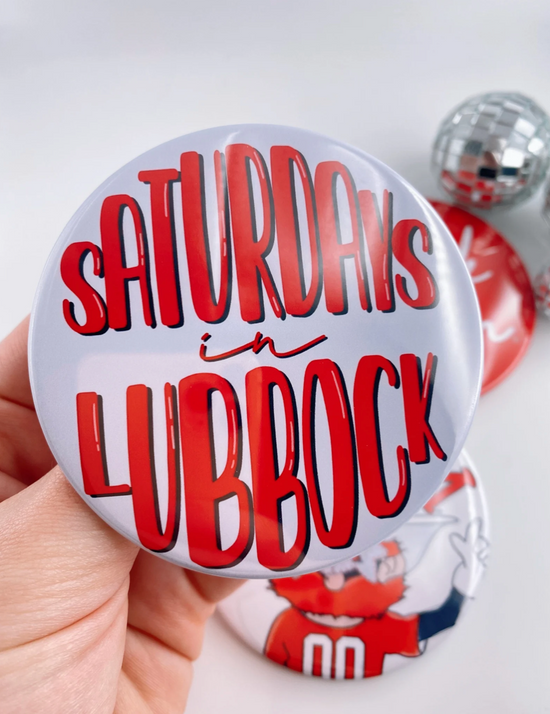 Gameday Buttons | Texas Tech