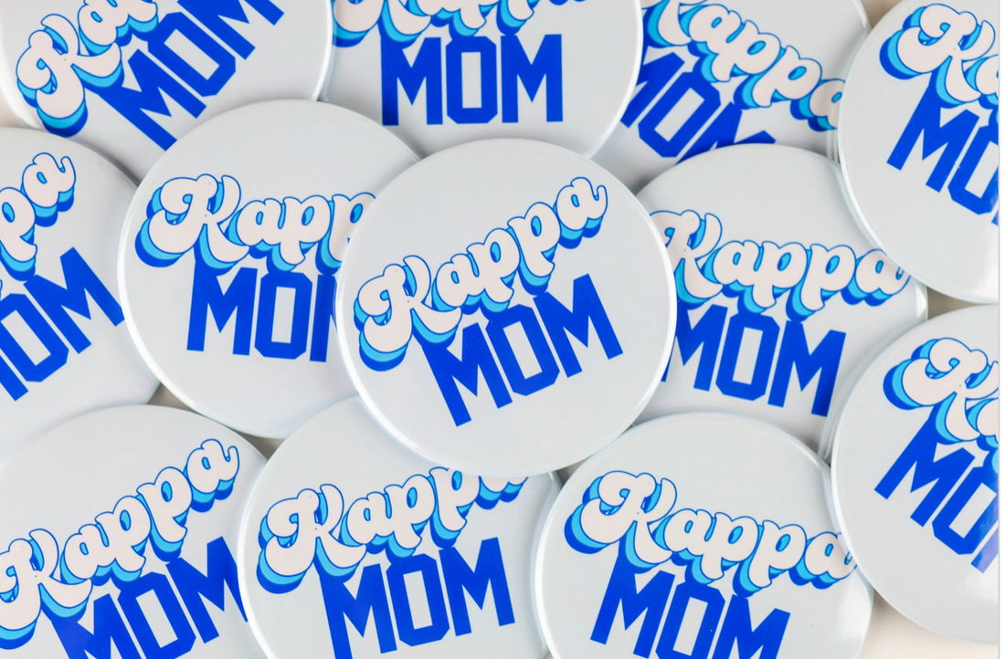 Sorority Mom Button