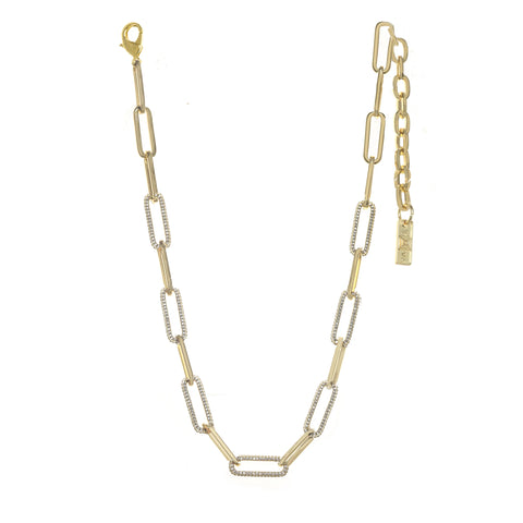 Emily Clear Link Necklace