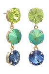 Dionne Earrings Blue Green