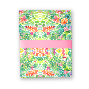 Tropical Florals Gift Wrap