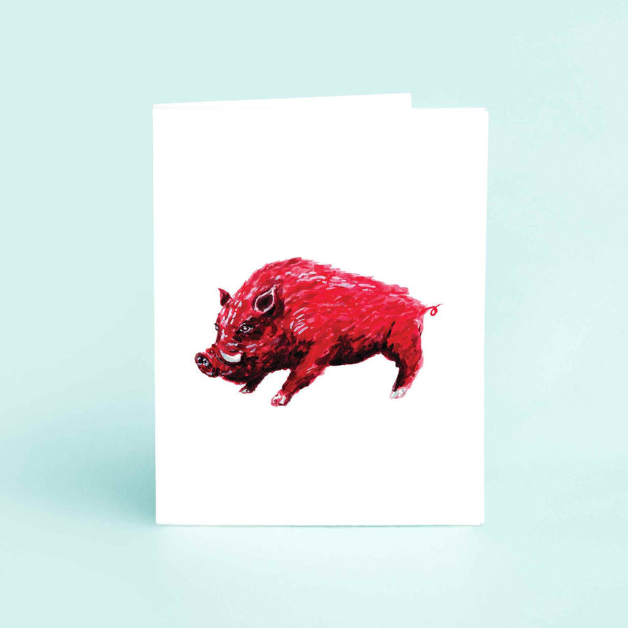 Red Hog Card