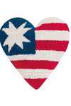 Heart Shaped Flag Pillow