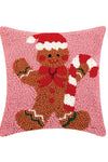 Gingerbread with Candy Cane Pillow