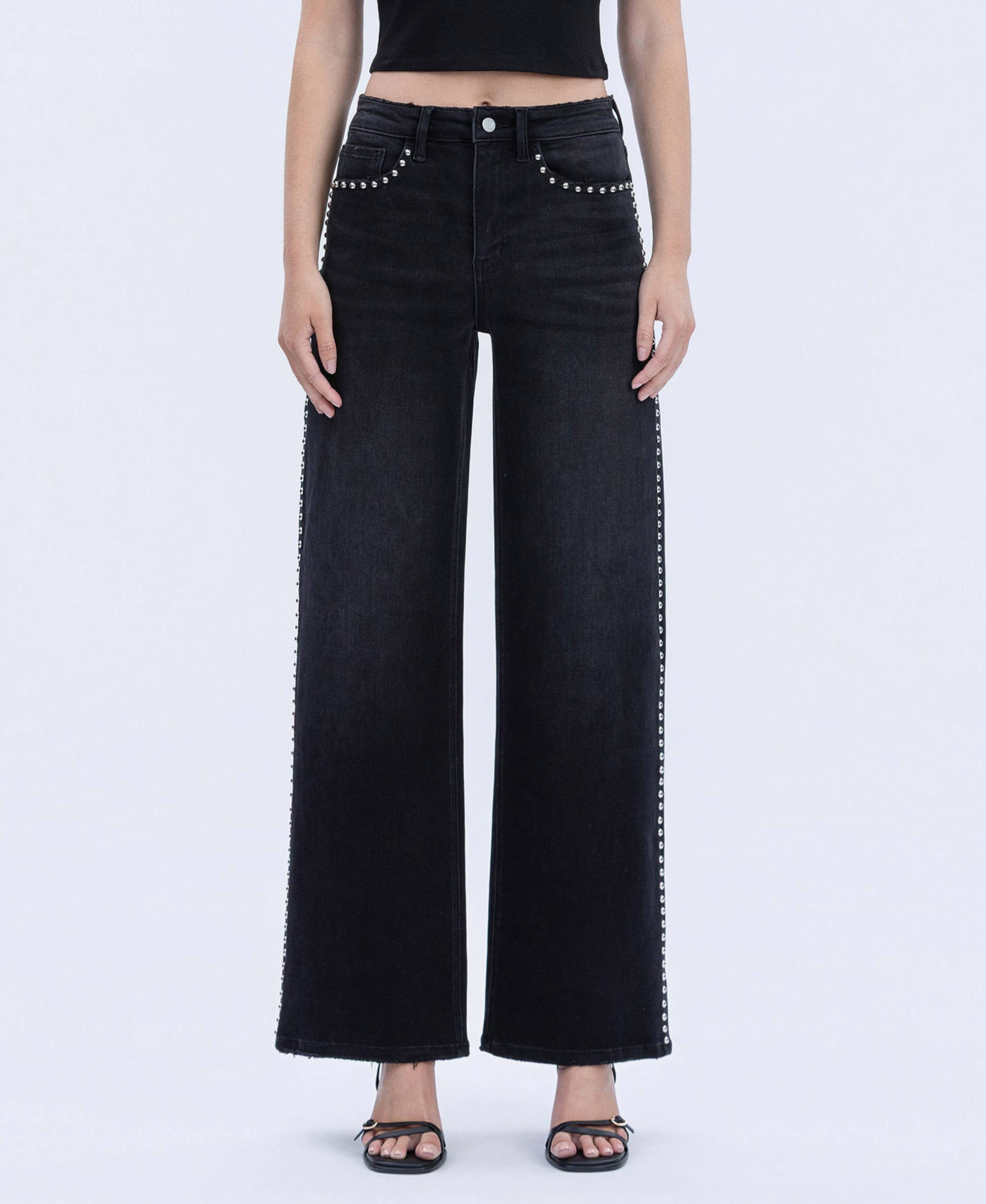 Midnight Edge Wide Leg Jean