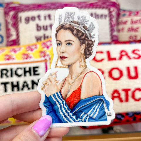 Queen Lizzie Sticker