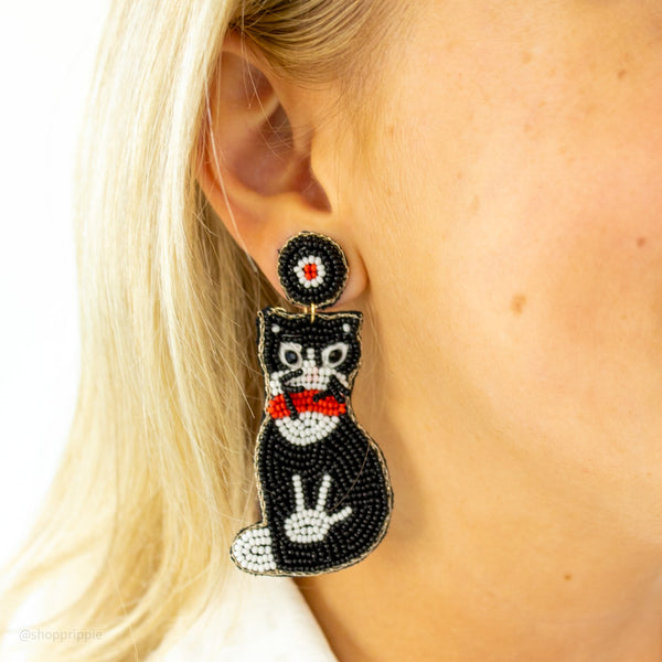 Playful Cat Earrings