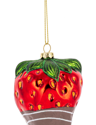 Chocolate Strawberry Ornament