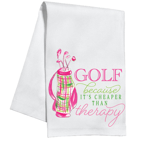 Golf Because It Is Cheaper Than Therapy