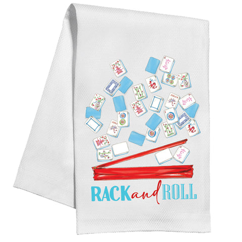 Rack And Roll Mahjong Towel