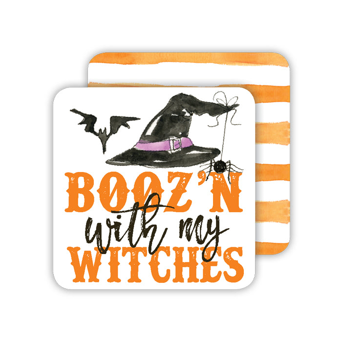 Booz'n With My Witches Coaster 20ct.