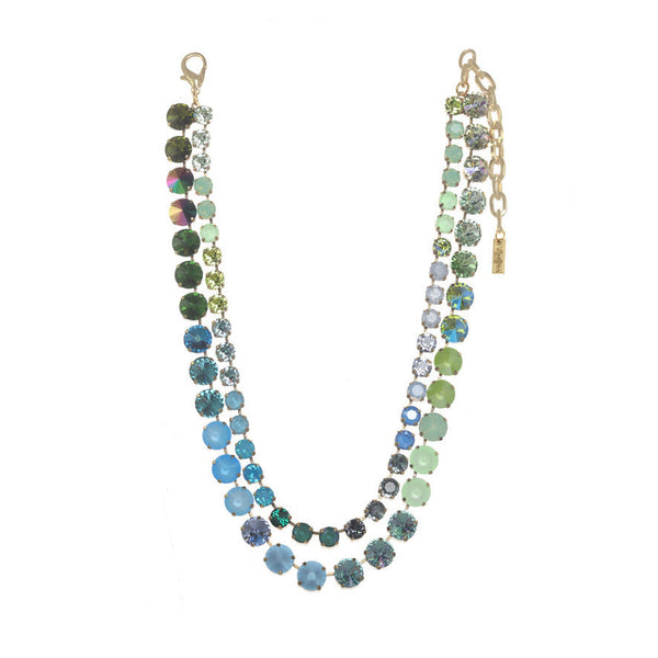 Gweneth Necklace | Blue Ombre