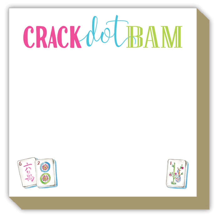 Crack Dot Bam | Luxe Pad