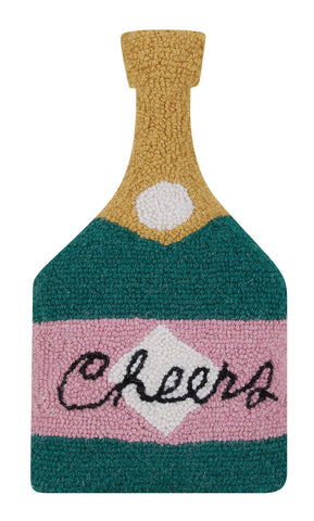 Cheers Champagne Pillow