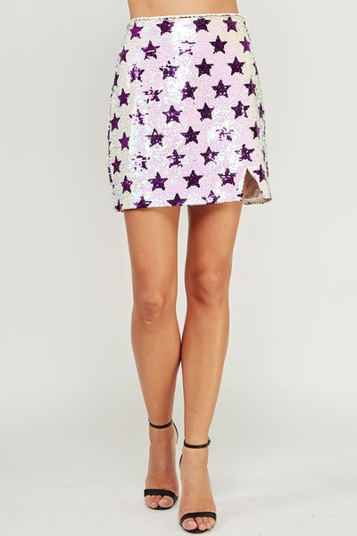 Veronica Stars Sequin Skirt