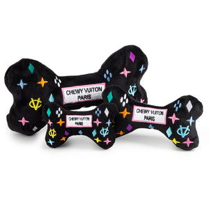 Chewy Vuiton Black Bone