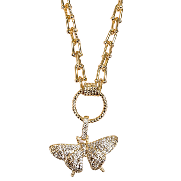 Dazzling Butterfly Necklace