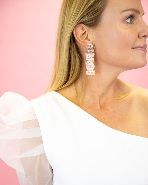 Bride Earring | Pink