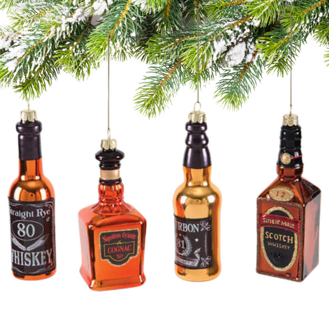 Whiskey Ornaments