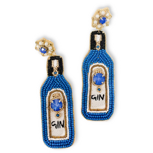 Gin Bottle Earrings
