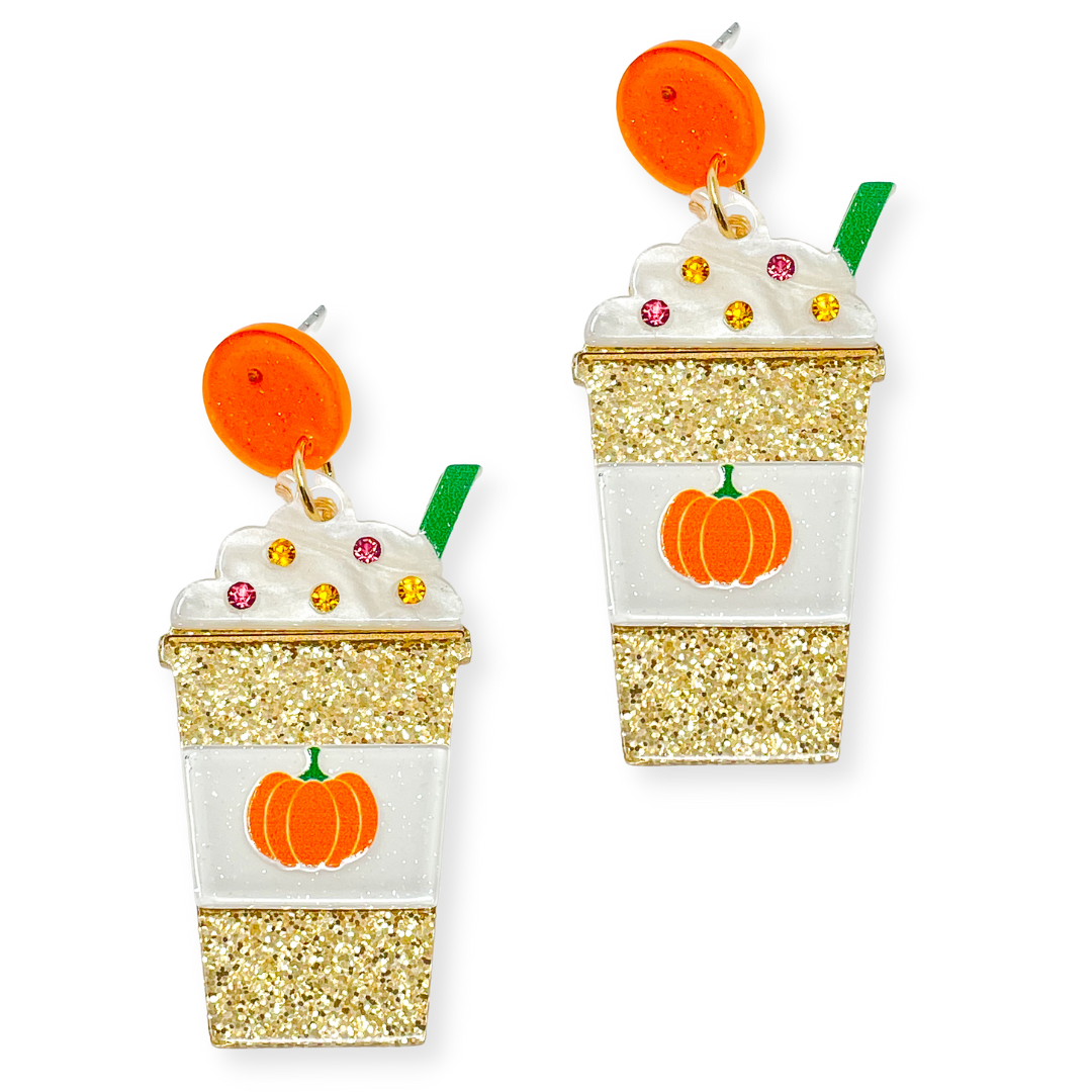 Pumpkin Latte Earrings