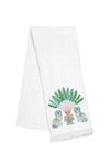 Palm Dogs Fringe Towel