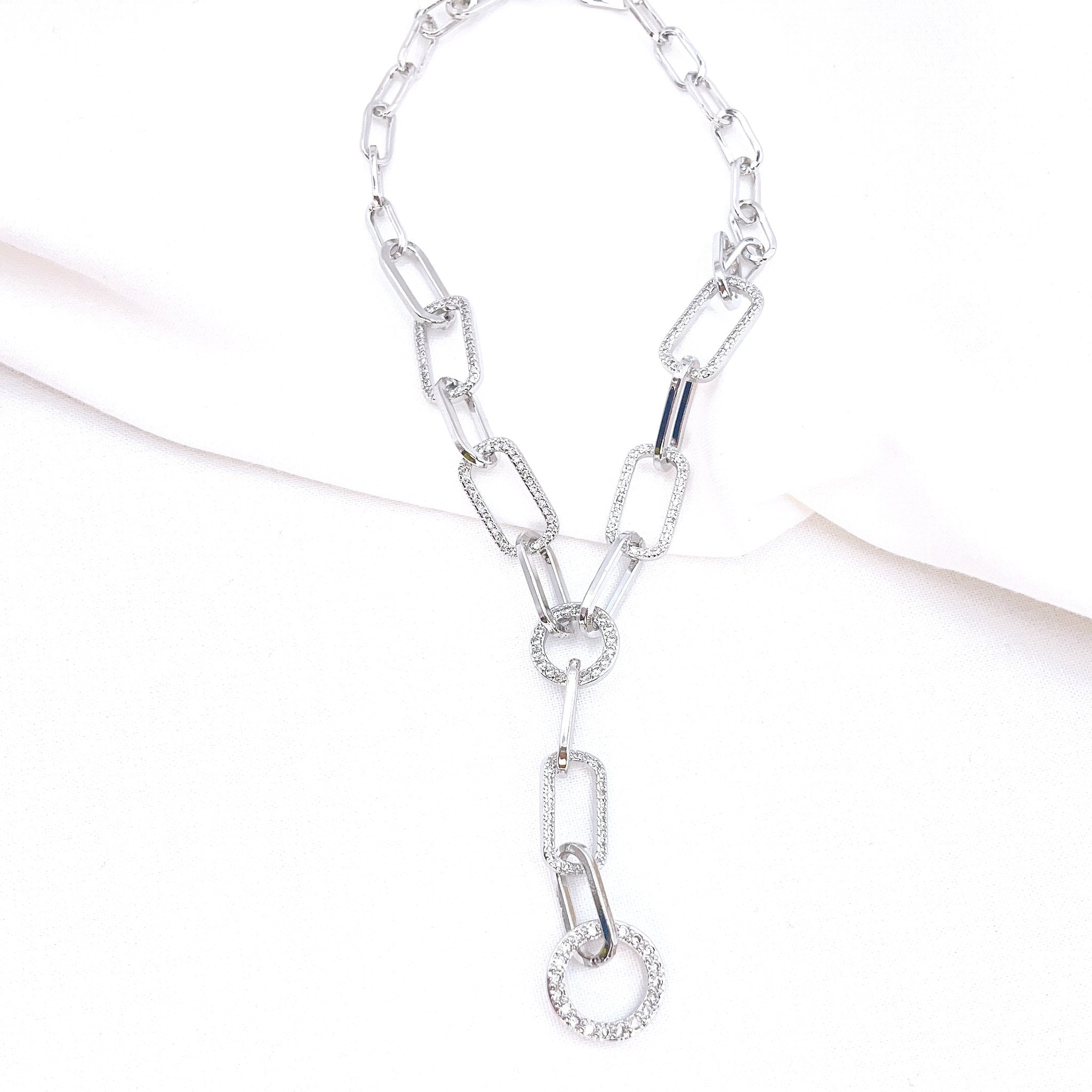 Links Crystal Silver